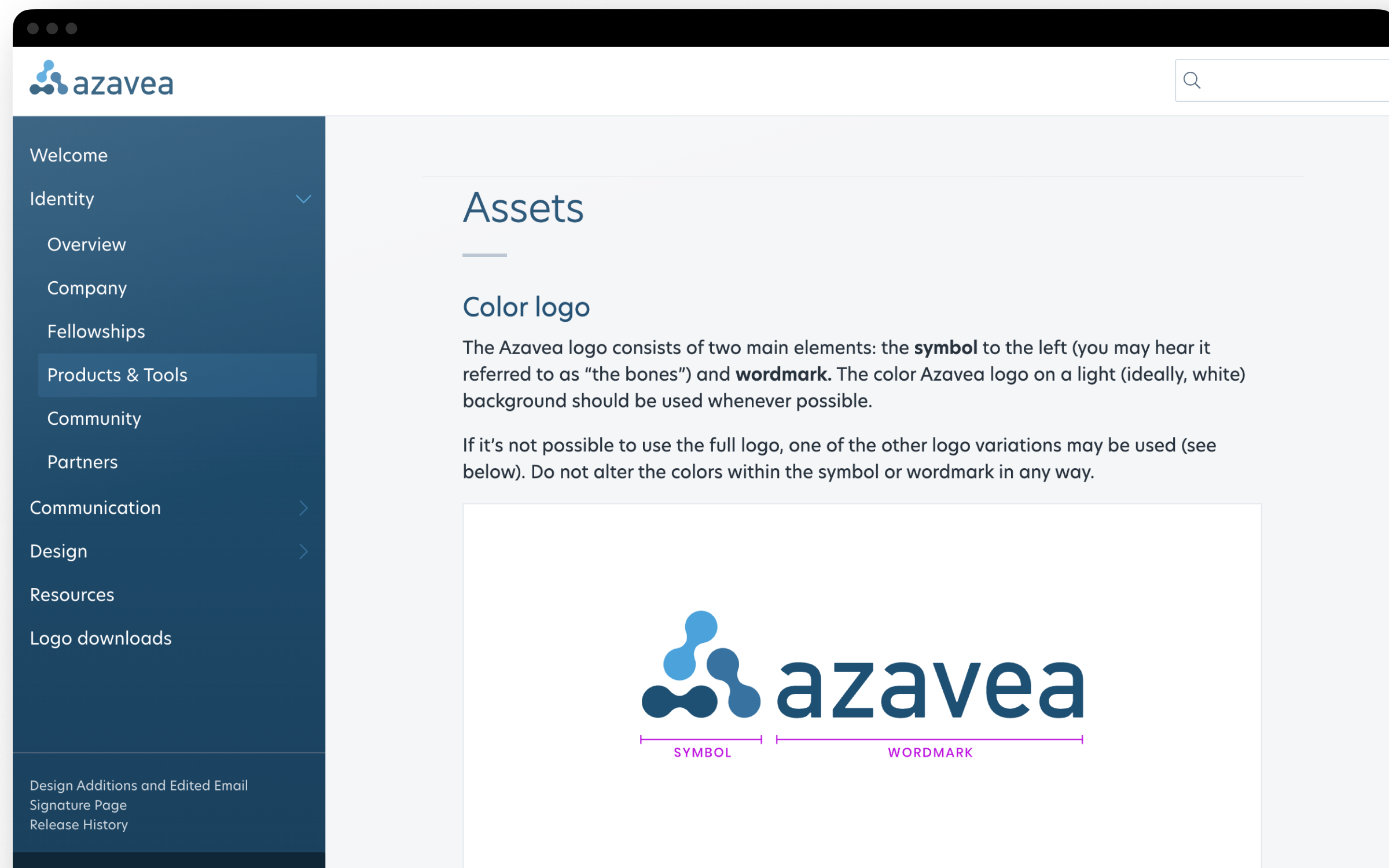 Azavea logo.