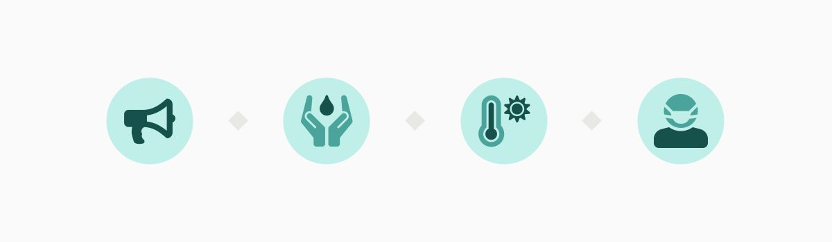 Temperate custom iconography.