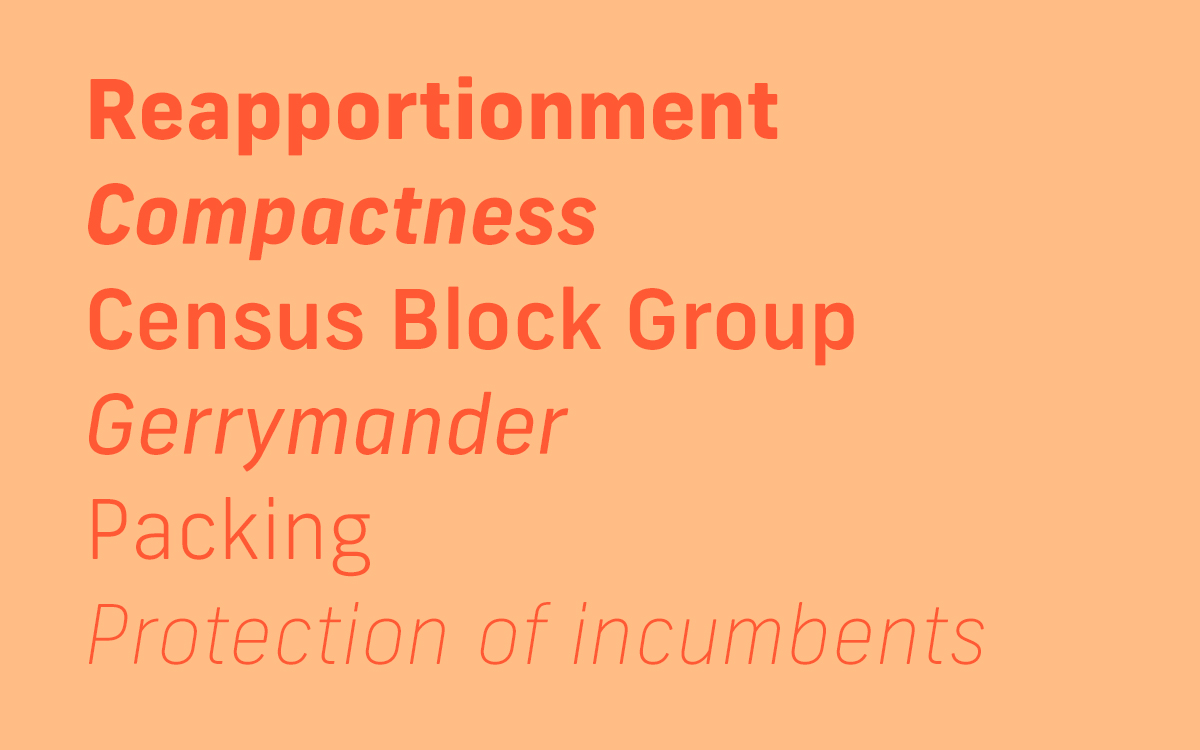 New Frank typeface in various weights